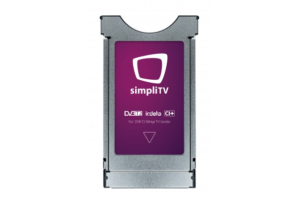 Kathrein simpliTV Antenne SimpliTV Set Cardless Irdeto Modul für DVB-T2