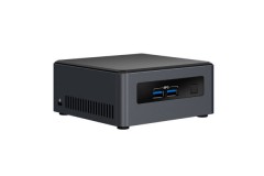 Barebone PC (Mini-ITX)<br />
Intel NUC (NUC7i7DNHE), Intel Core i7-8650U (8th "Kaby Lake R"), Intel UHD Graphics 620, kein RAM, keine HD