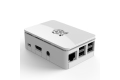Gehuse fr Raspberry Pi 3 Model B+, Pi 3 Model B, Pi 2 Model B, Pi 1 Model B+ (19 Design), Farbe: weiss/white (1)