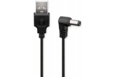 USB Kabel 0.5m, Typ A Stecker auf DC-Hohlstecker 5.5x2.1mm